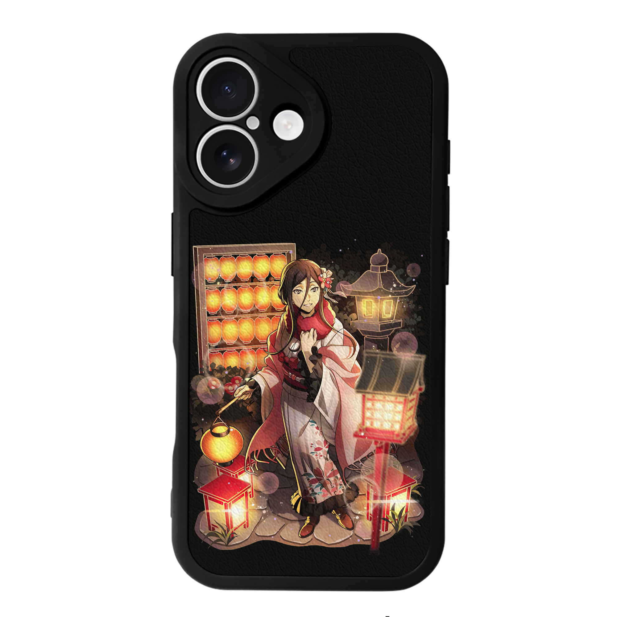 （画像用） 文豪ストレイドッグス Bungo Stray Dogs 【iPhone 16シリーズ対応】シリコンスマホケース（レザー調） 材質：シリコン